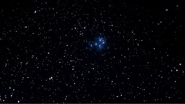 Eyes on the Skies - Zooming into the Pleiades Cluster
