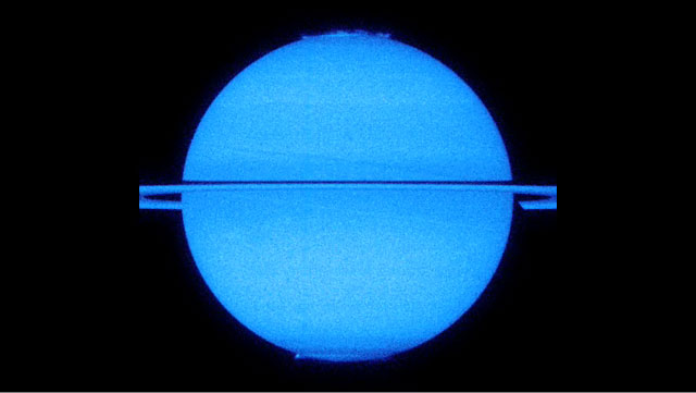 Saturn's stunning double show
