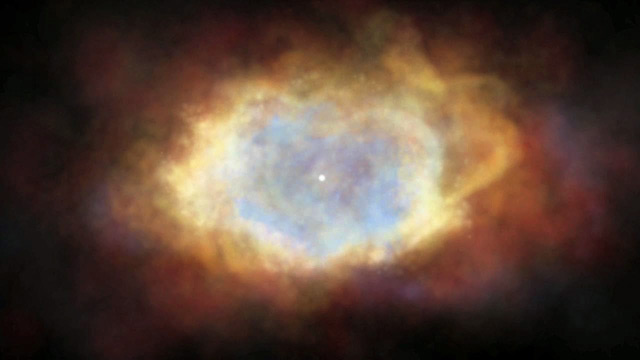 Planetary nebula (Artist's impression)