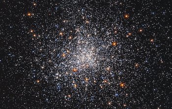 A snowstorm of stars